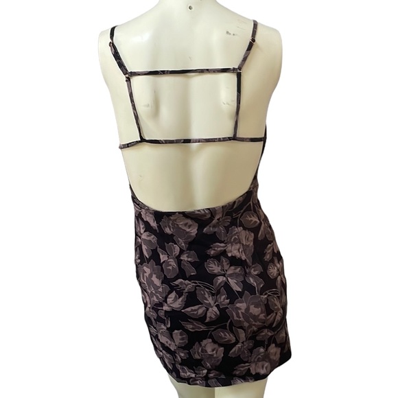 Free people - Printed Mini Dress in Floral - Picture 4 of 6